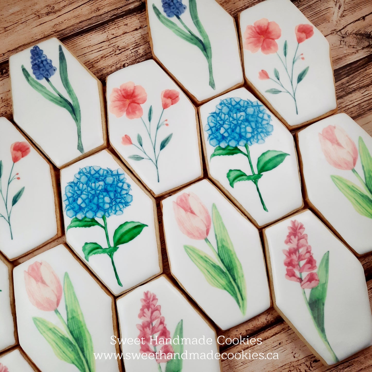 Spring Flower Cookies