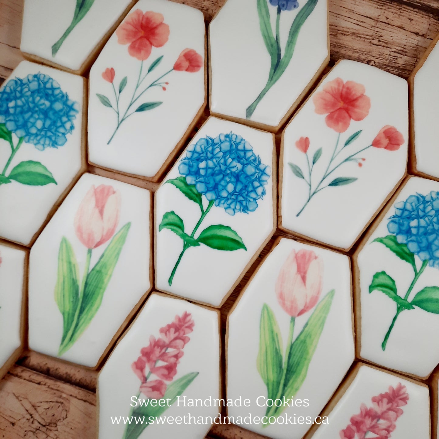 Spring Flower Cookies