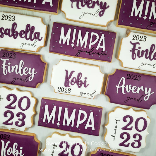 Graduation Logo Cookies - MIMPA