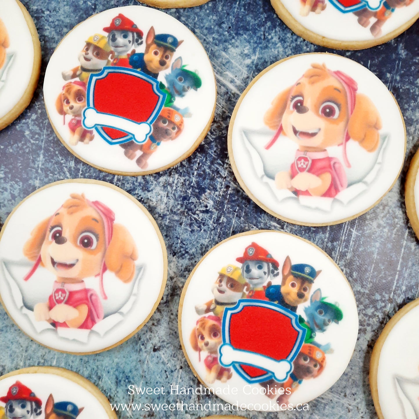 Paw Patrol Birthday Cookies