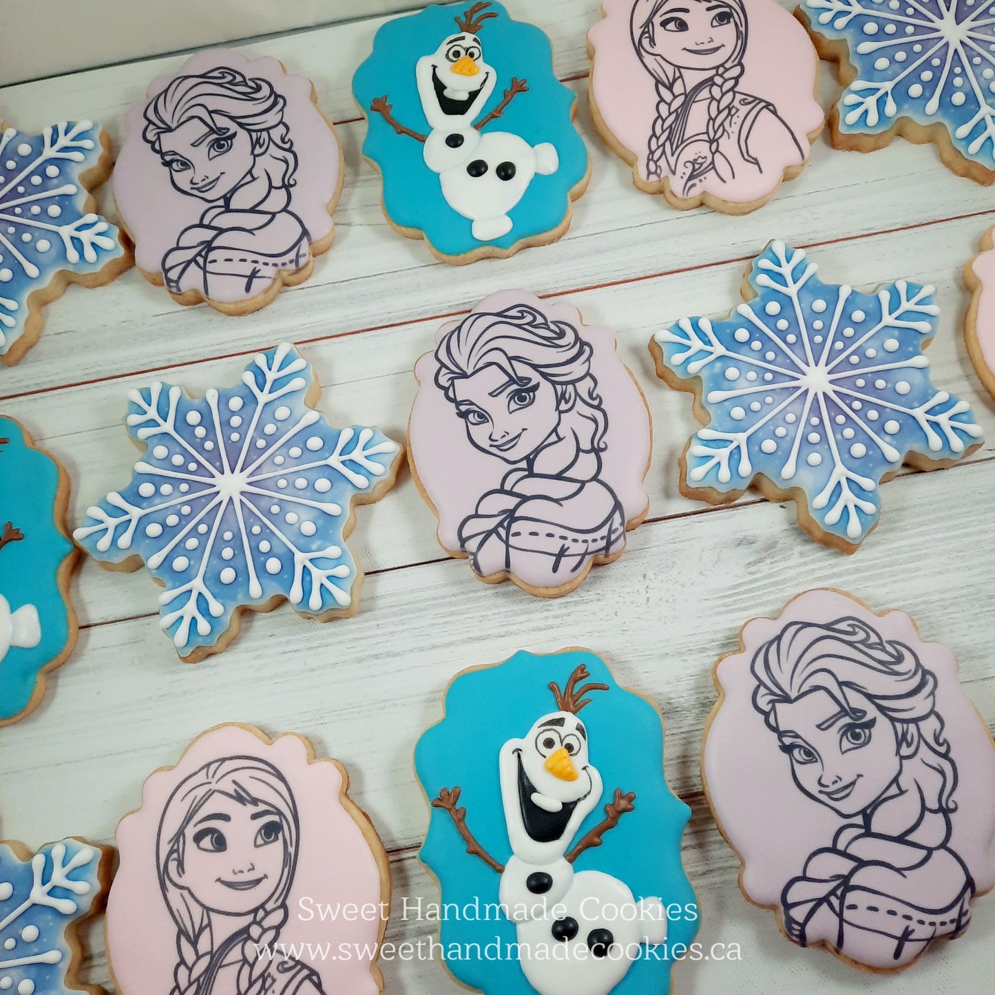 Frozen Themed Cookies