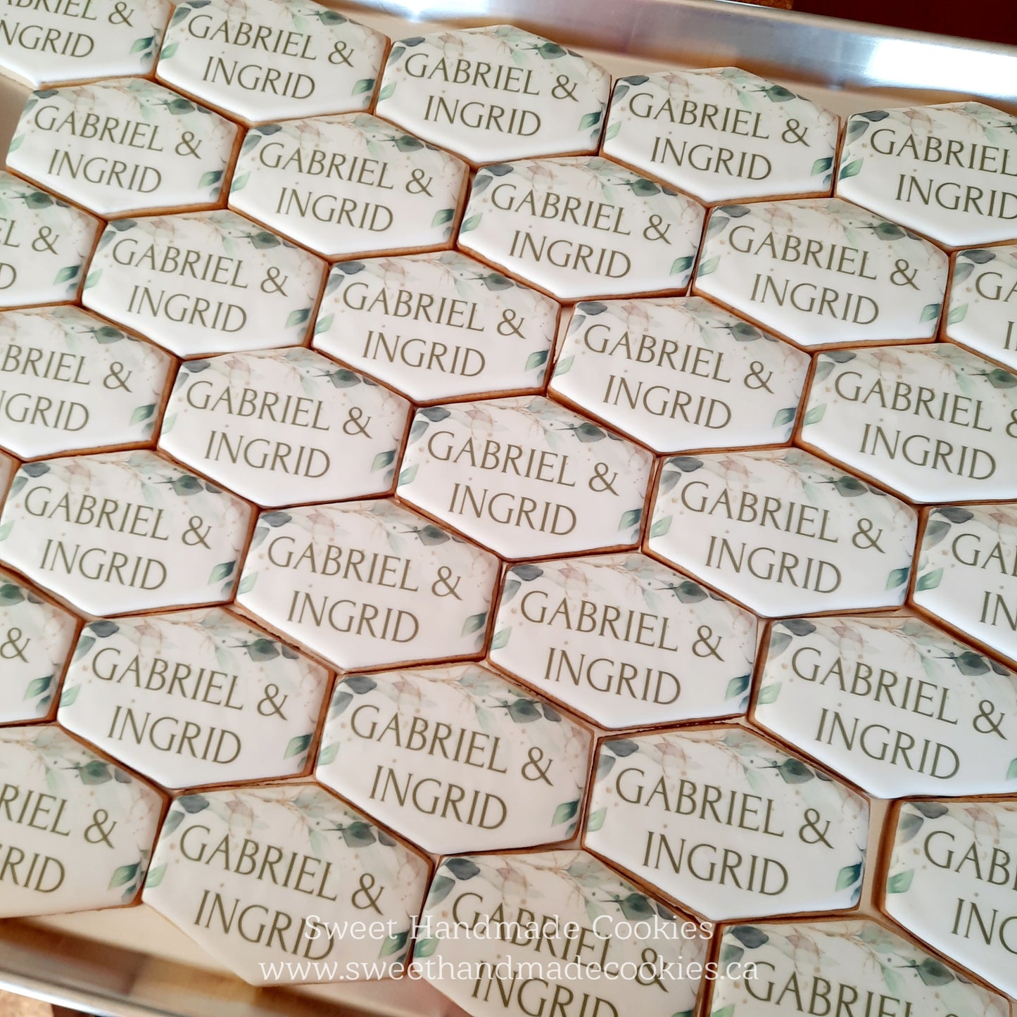 Bridal Shower Cookies - Gabriel & Ingrid