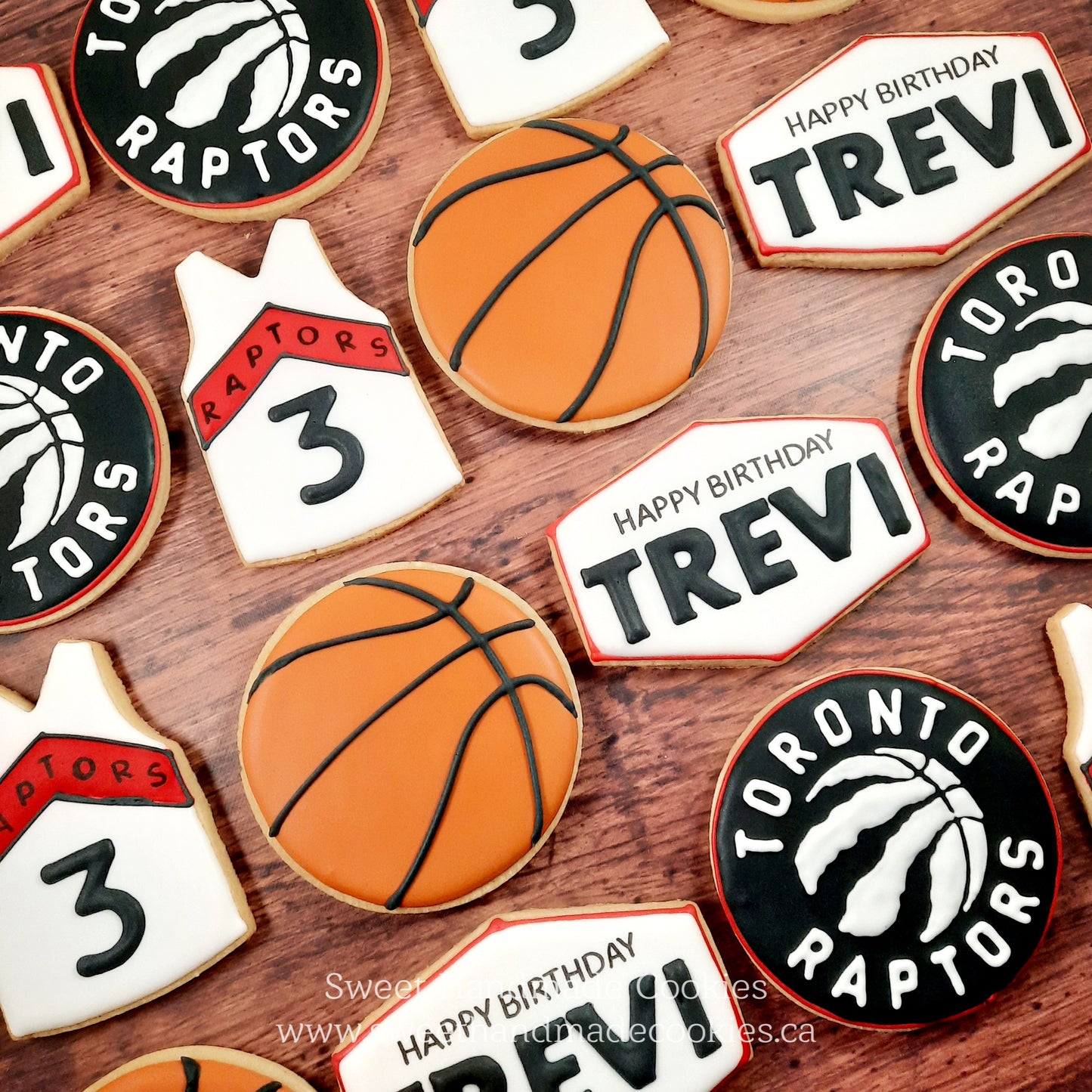 Basketball Cookies for Trevi