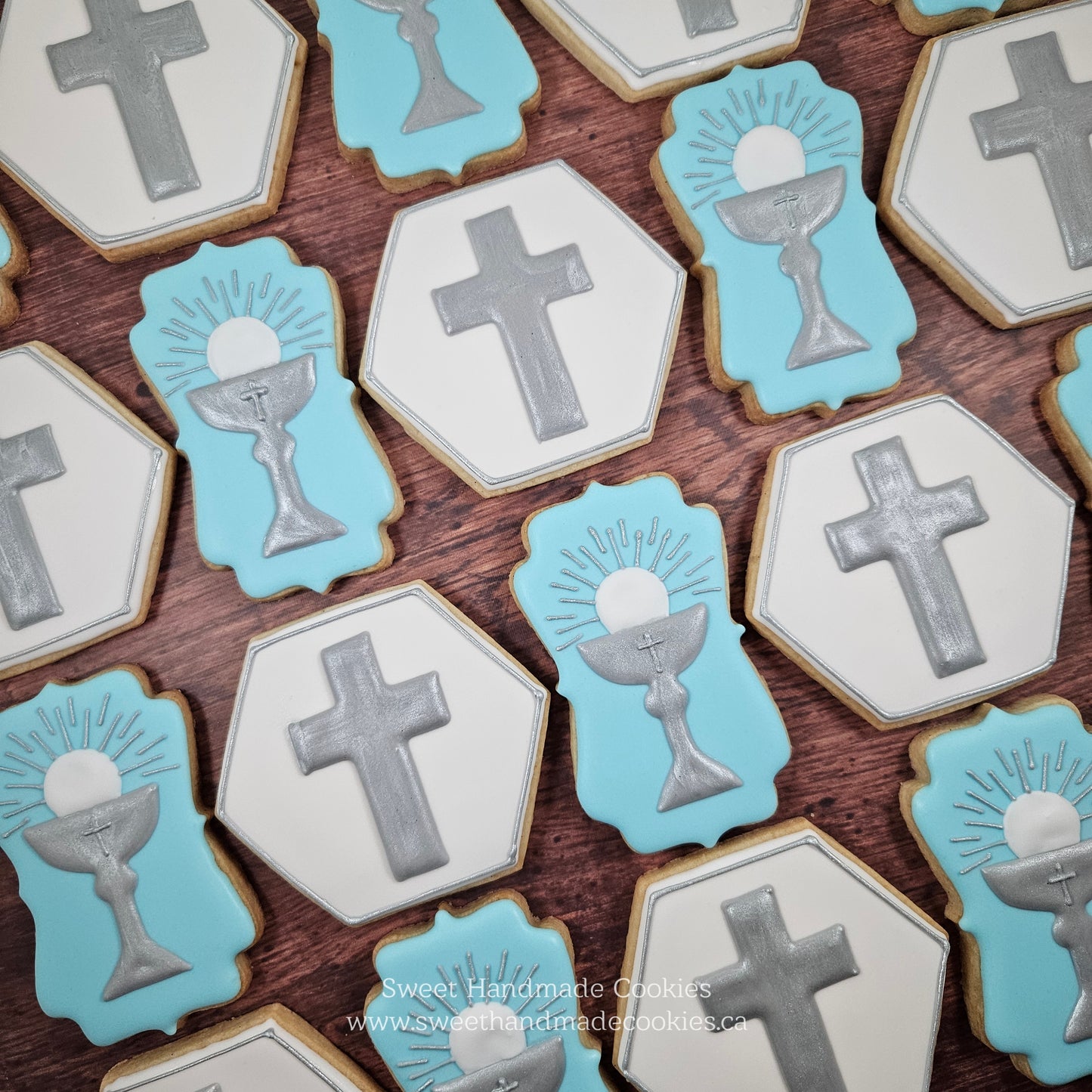 First Communion Cookies with Chalice