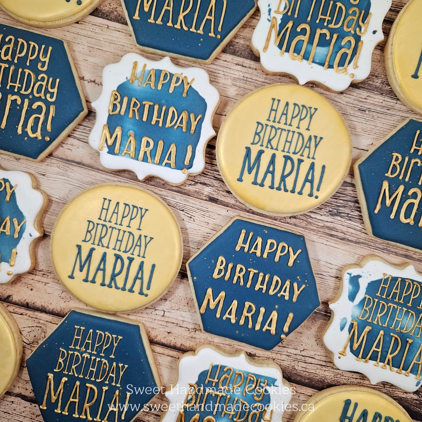 Happy Birthday Cookies for Maria