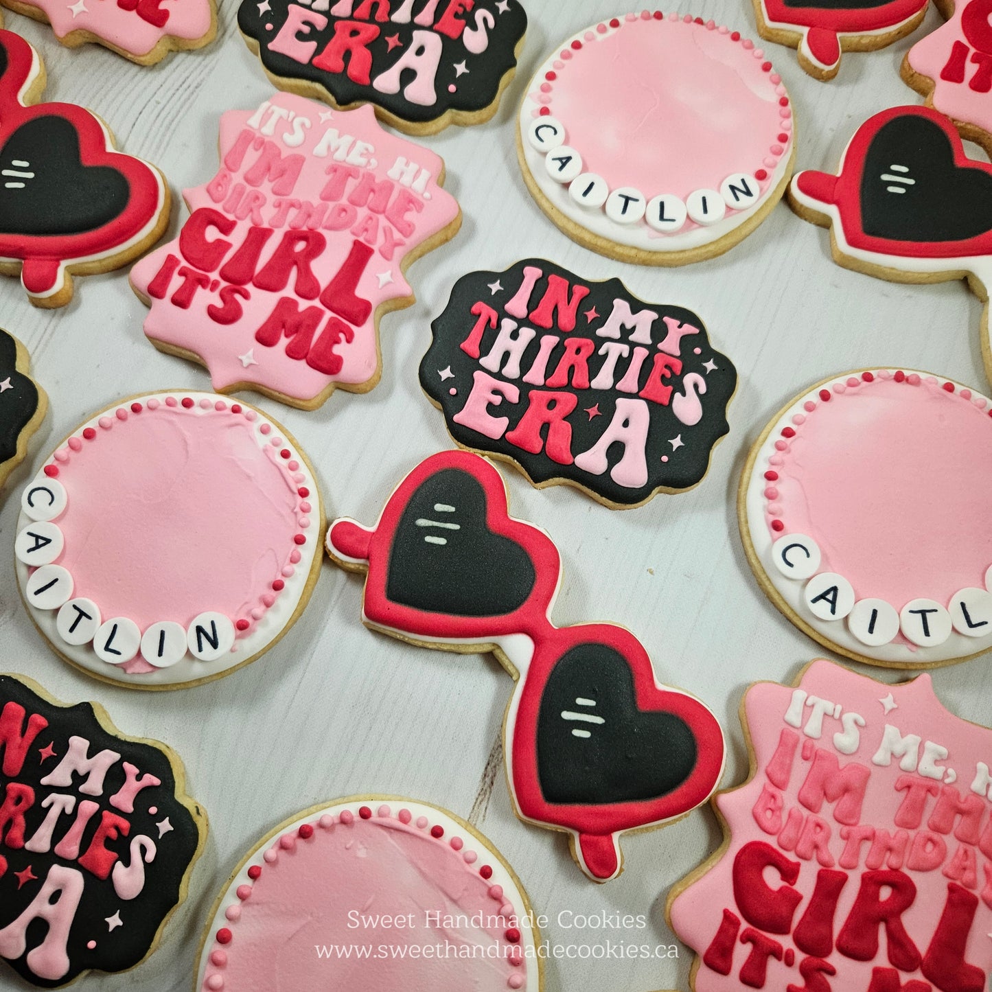 Taylor Swift (30s Era) Cookies for Caitlin