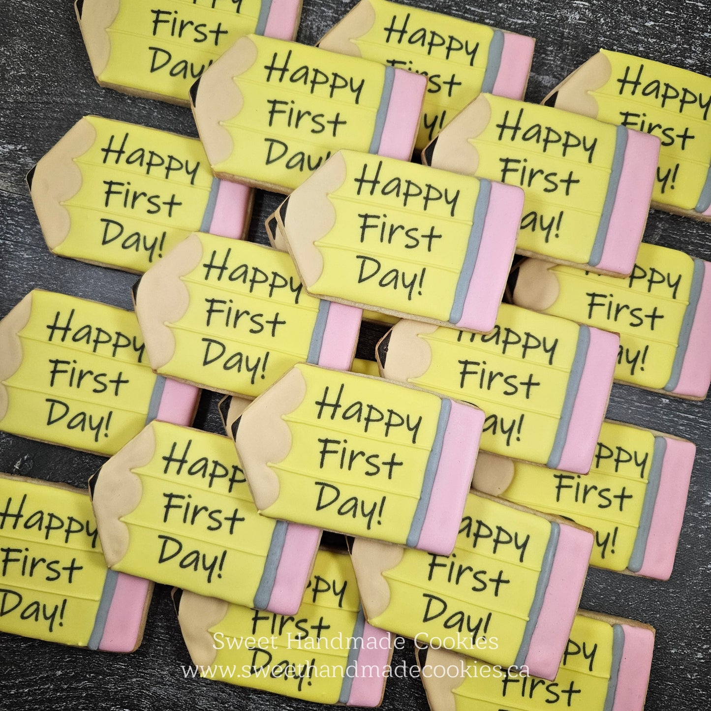 Happy First Day Back to School Pencils