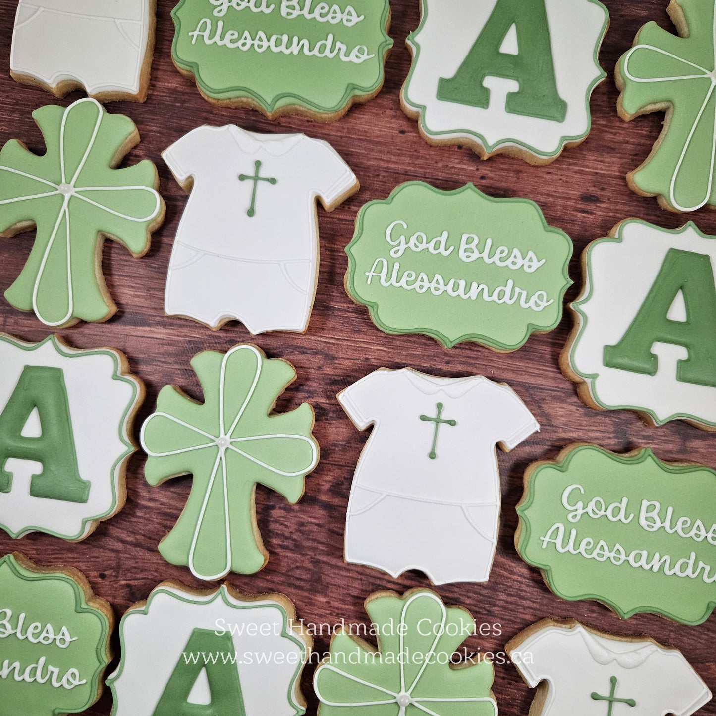 Baptism Cookies for Alessandro