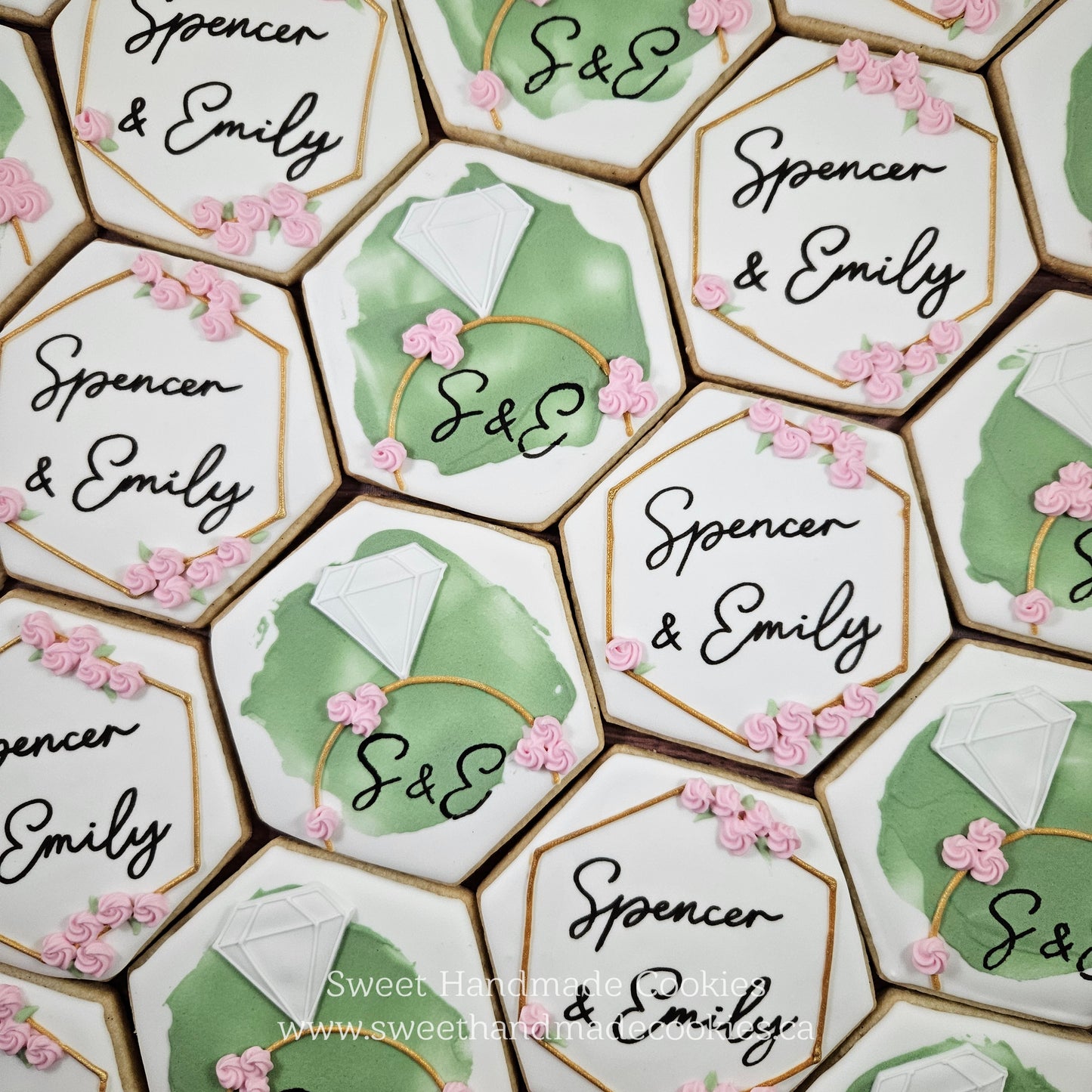 Engagement Cookies - Spencer & Emily