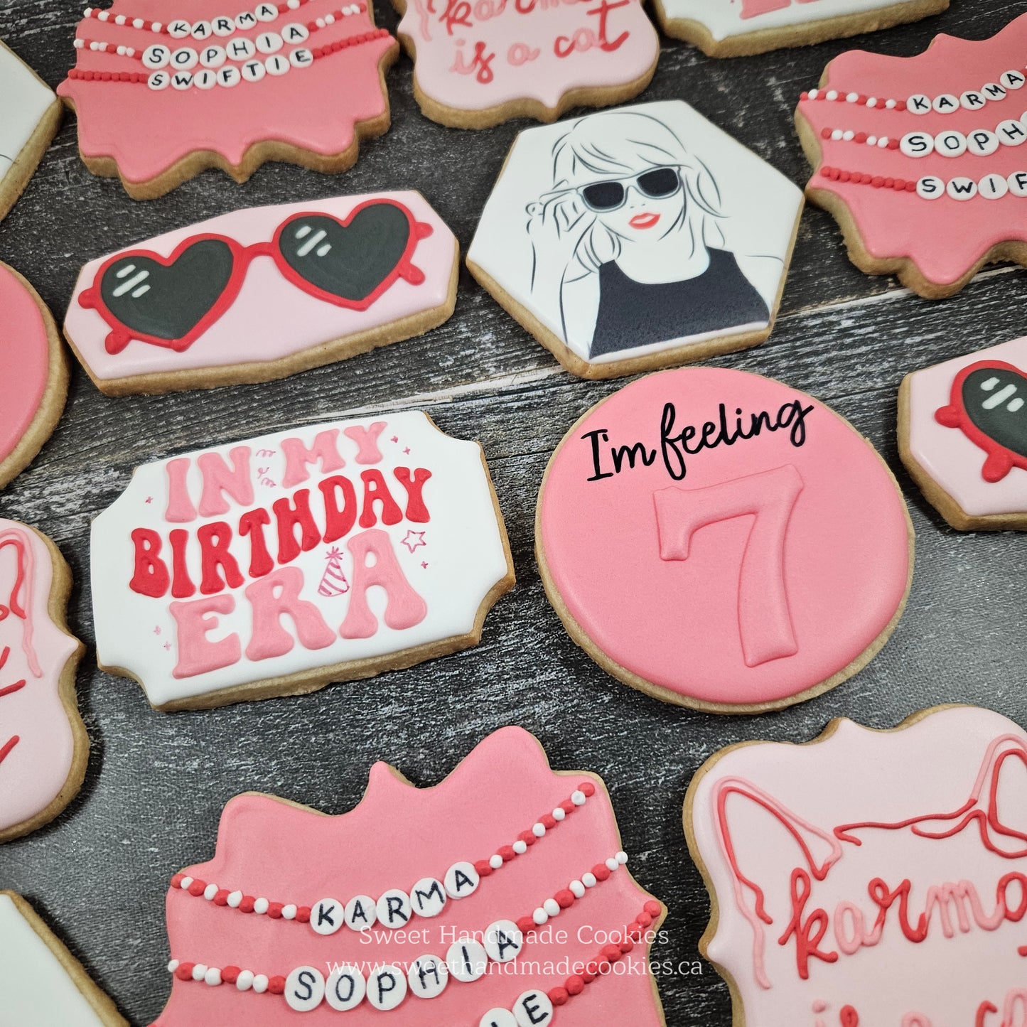 Taylor Swift Cookies for Sophia