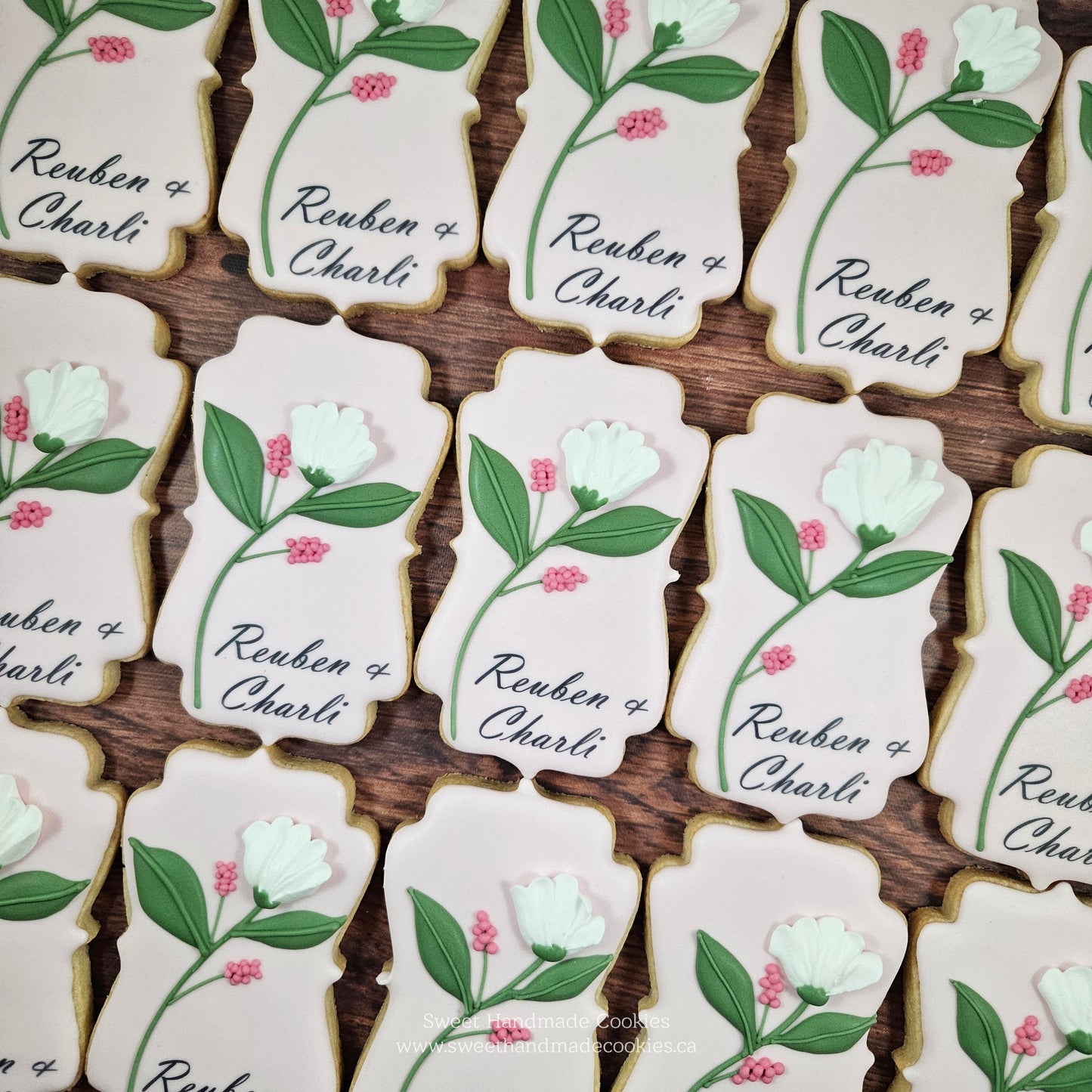 Bridal Shower Cookies - Reuben and Charli