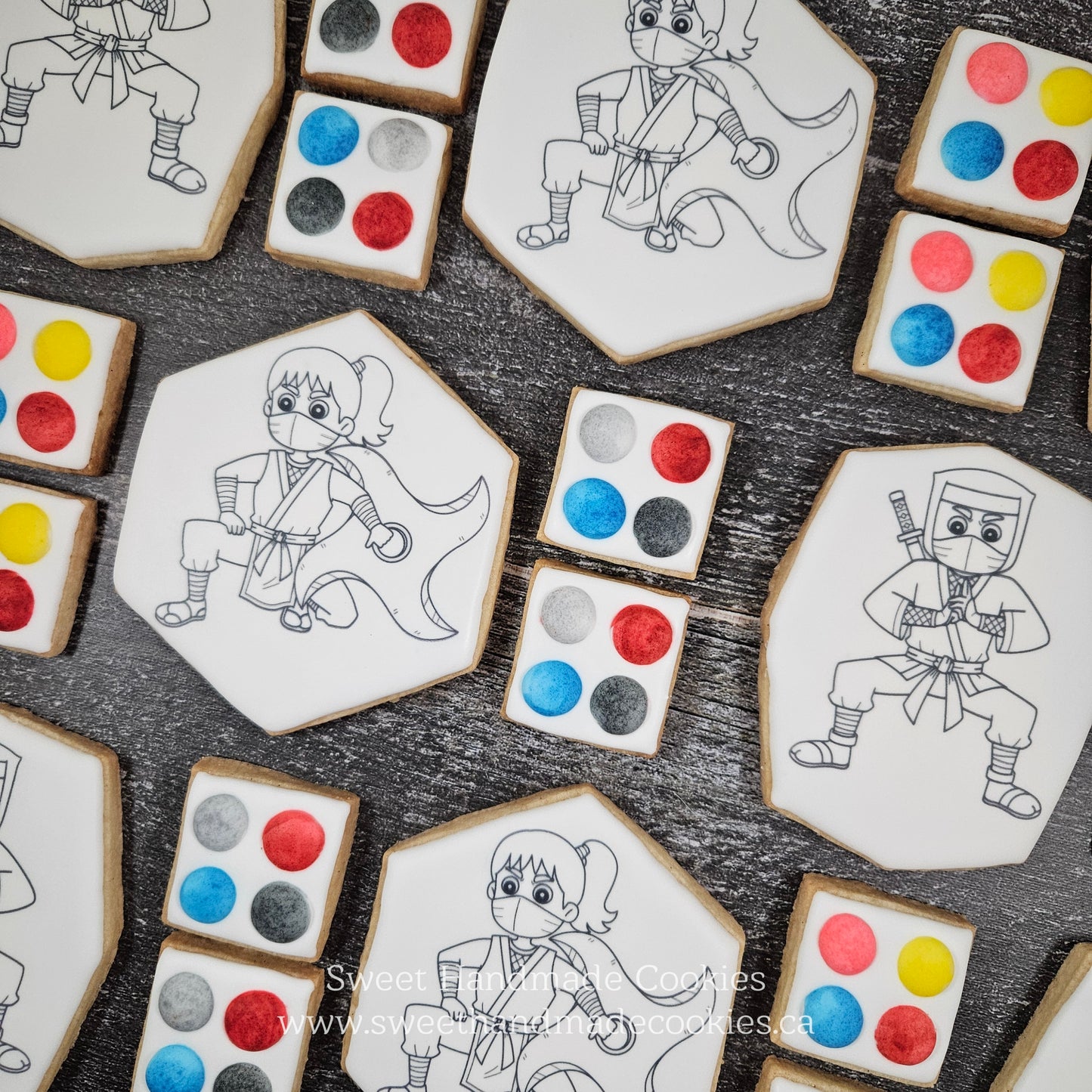 Paint-Your-Own Ninja Cookies