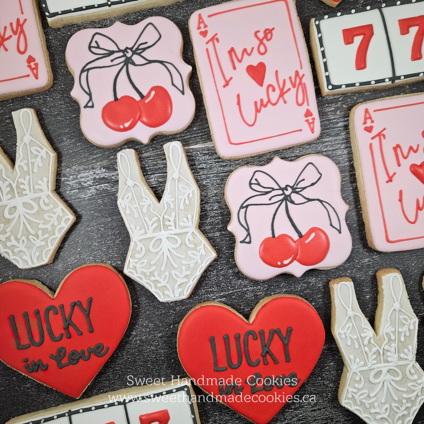 Bachelorette Cookies - Lucky
