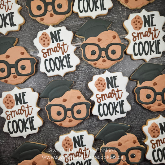 Graduation Cookies - One Smart Cookie