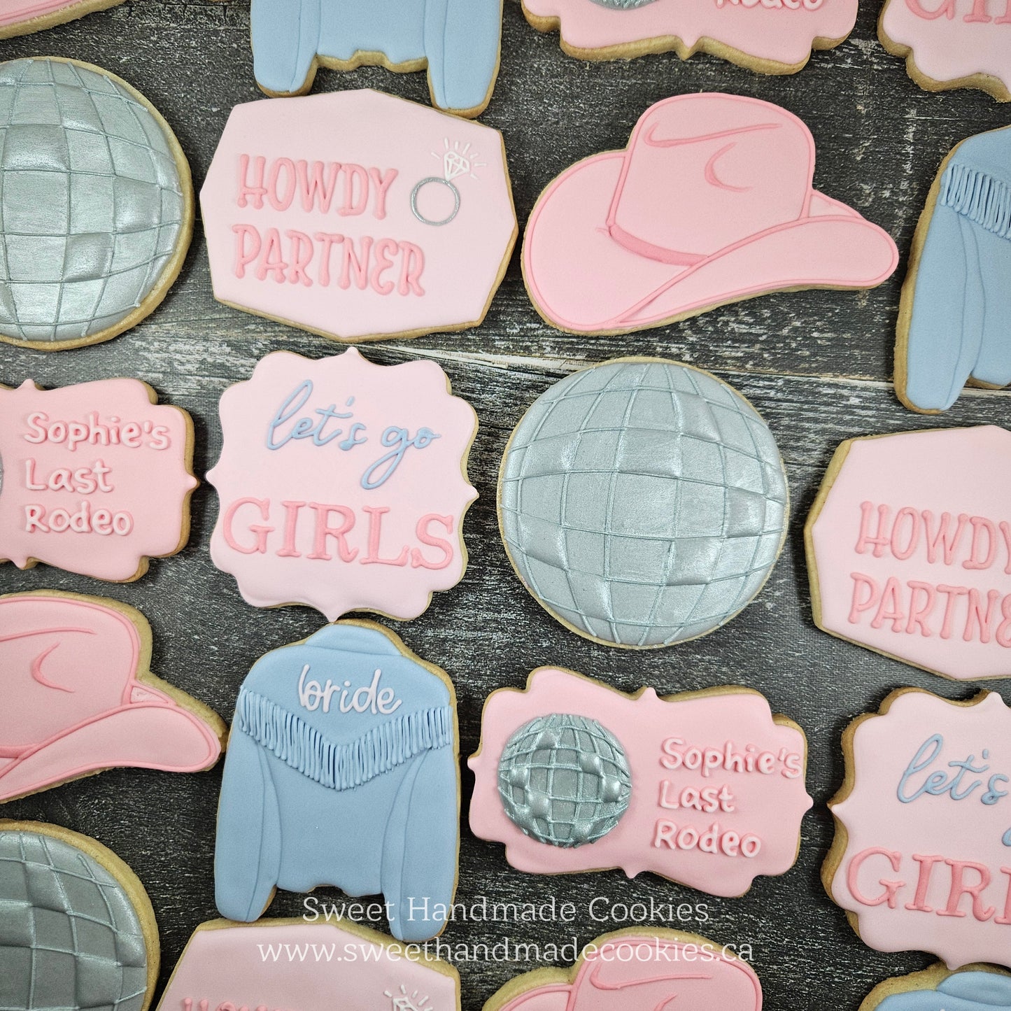 Bachelorette Cookies - Last Disco Rodeo