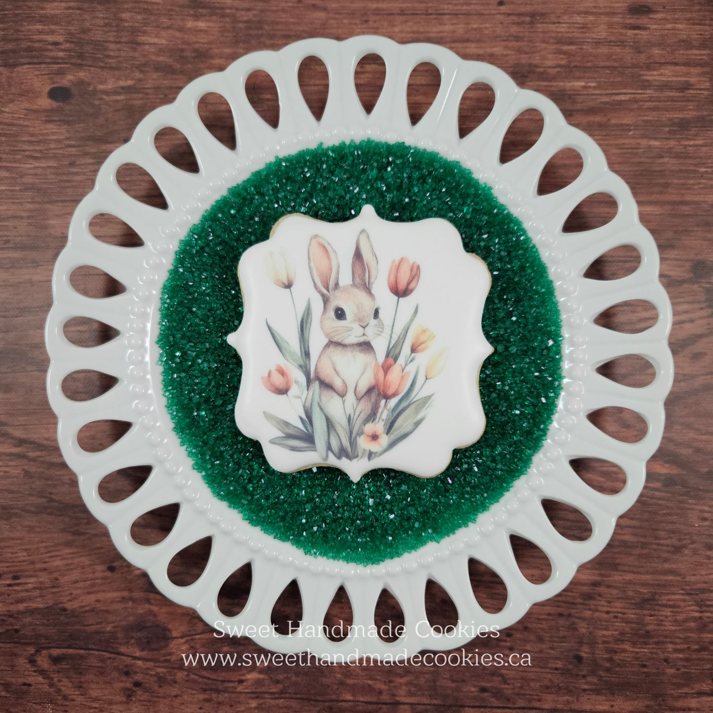 Easter Bunny Cookie - Option 3