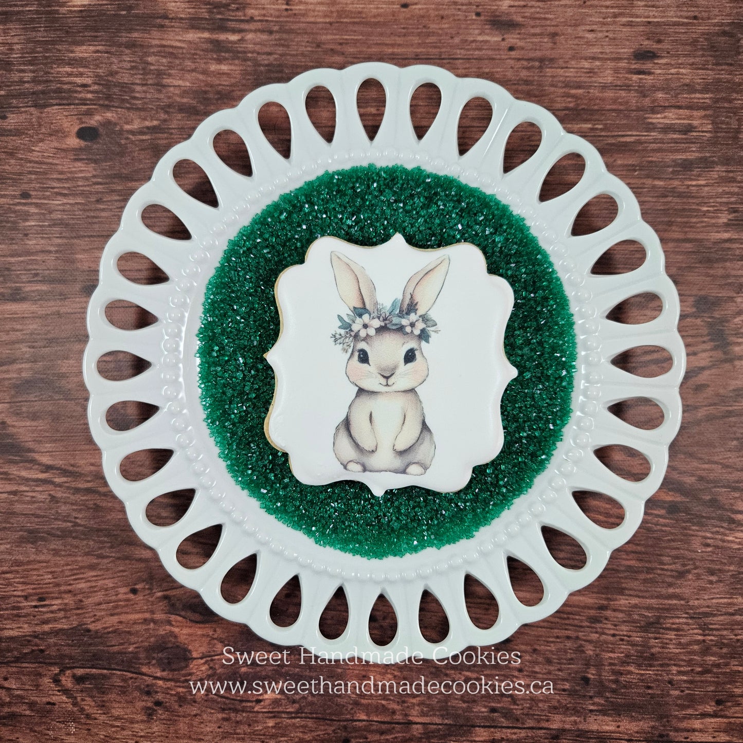 Easter Bunny Cookie, Option 1