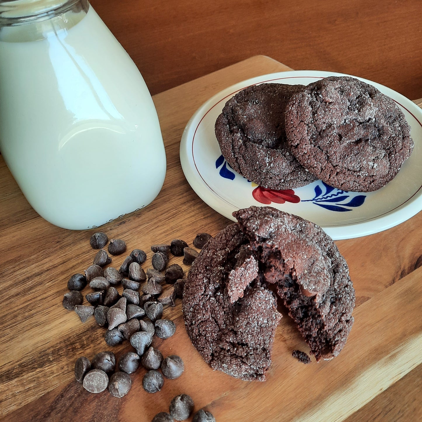 Chewy Chocolate Cookies - Take & Bake (6 portions)