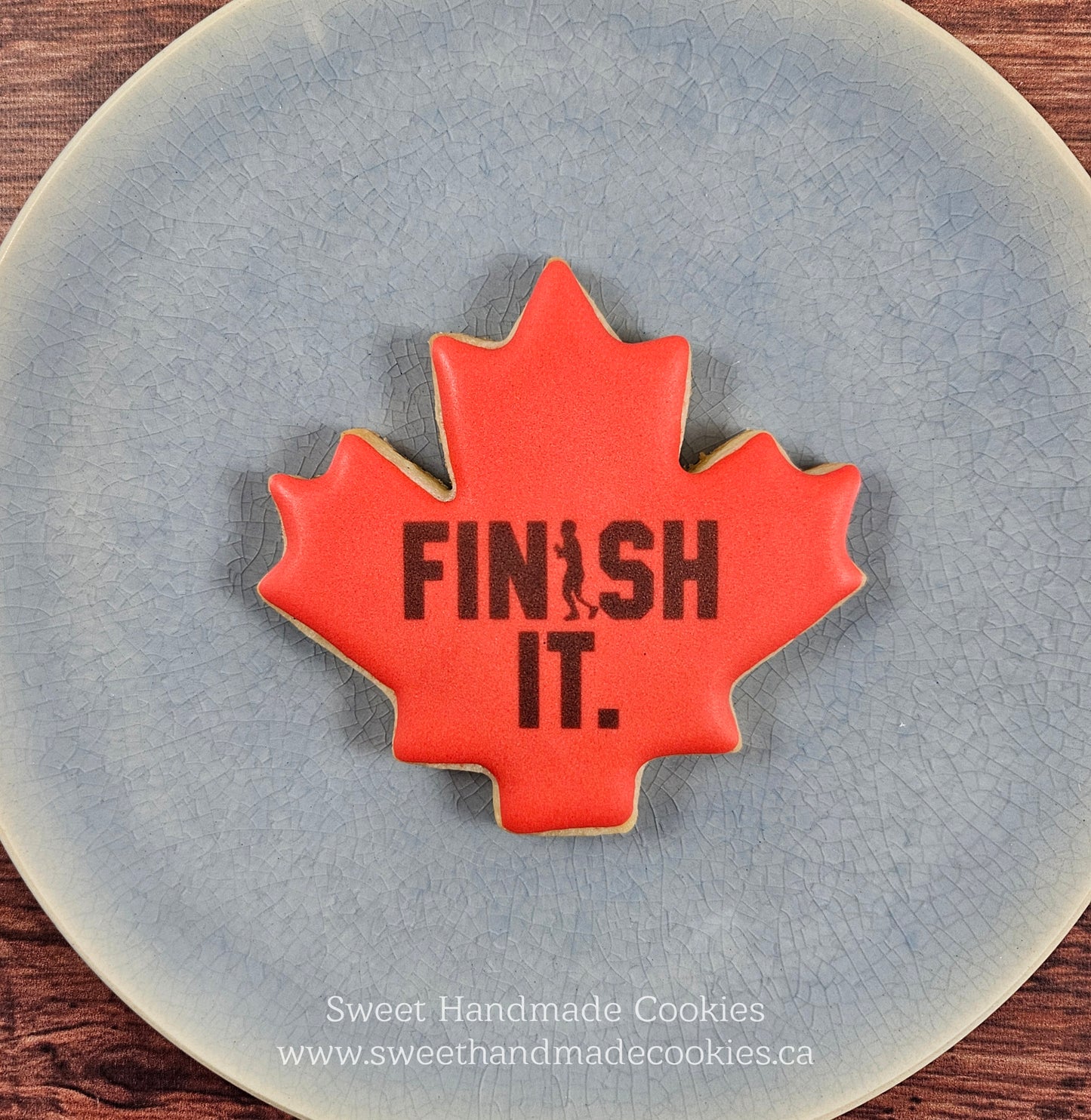 Terry Fox Maple Leaf Cookies