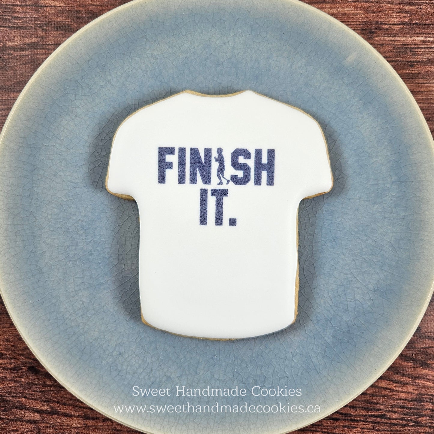 Terry Fox "Finish It" T-Shirt Cookies