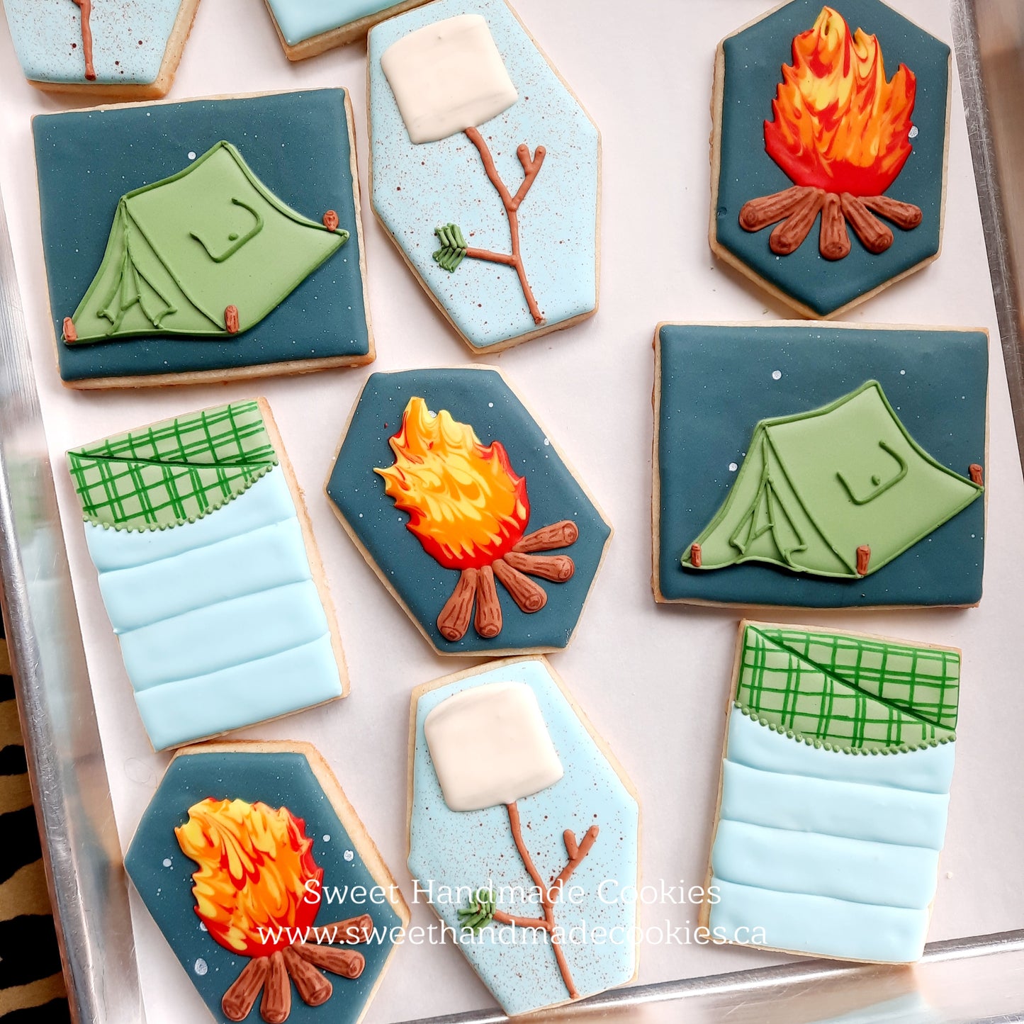 Camping Cookies
