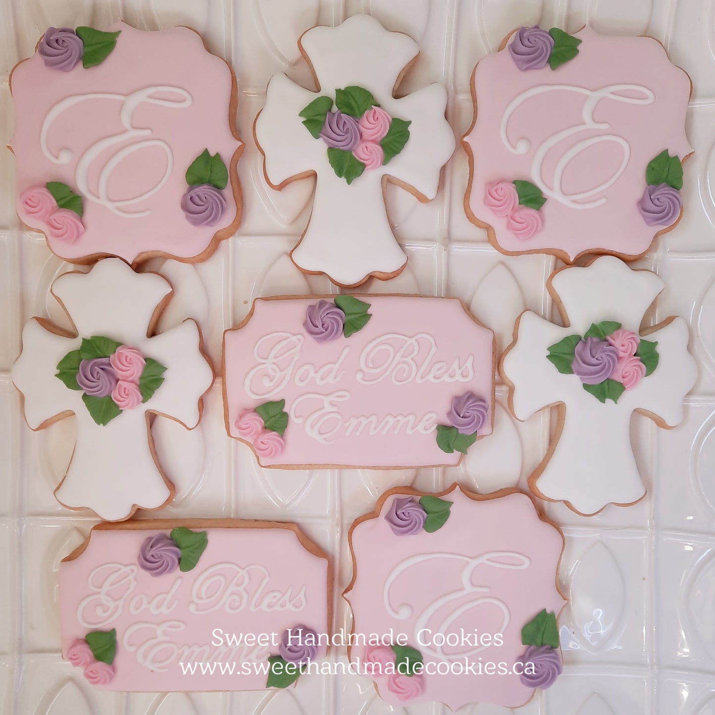 Baptism Cookies for Emme
