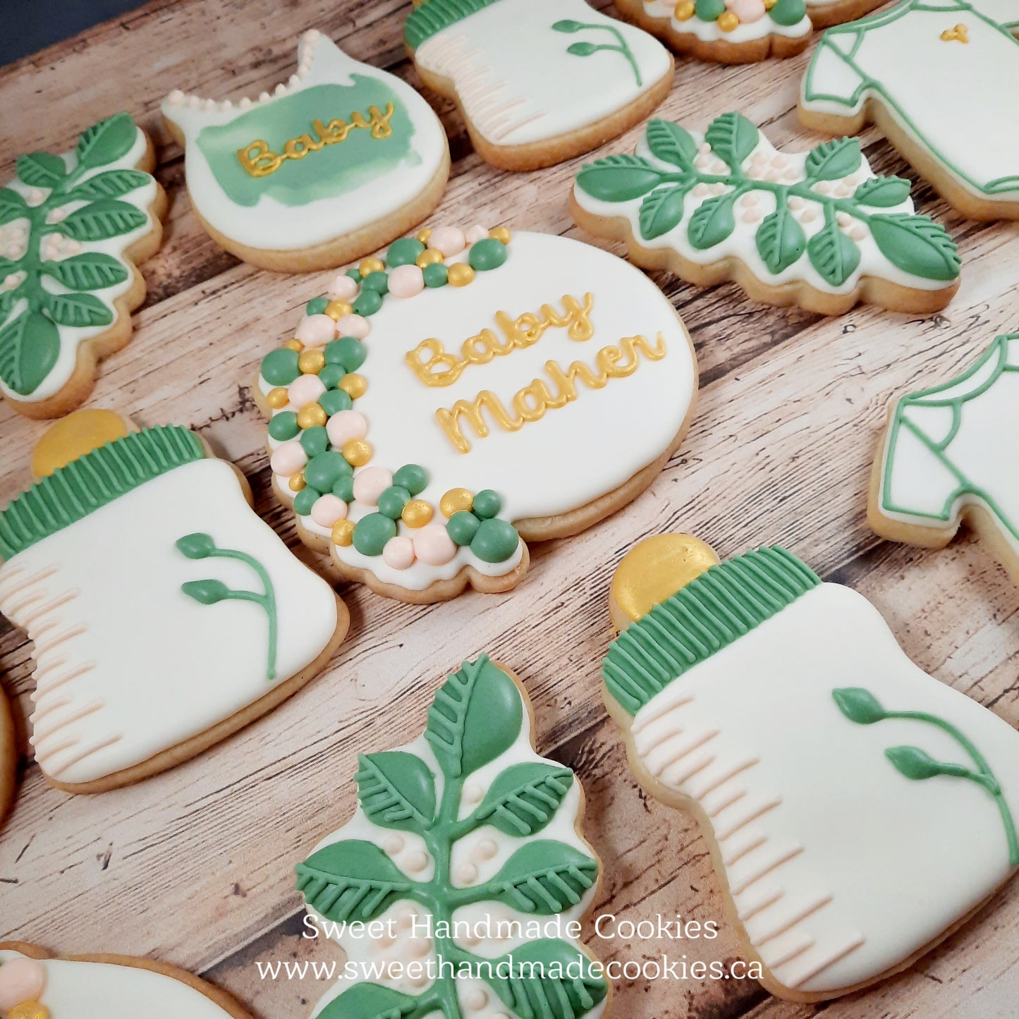 Baby Shower Cookies - Baby Maher