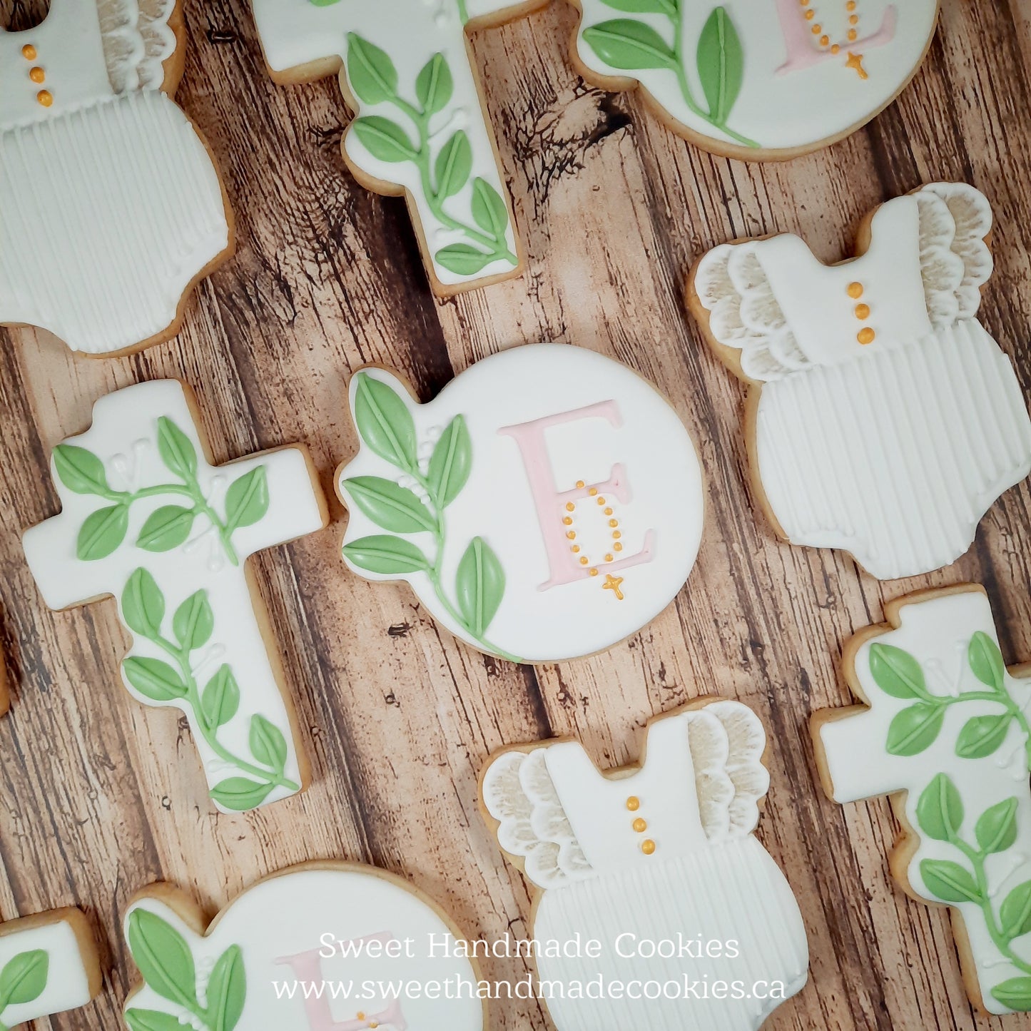 Baptism Cookies for Emma