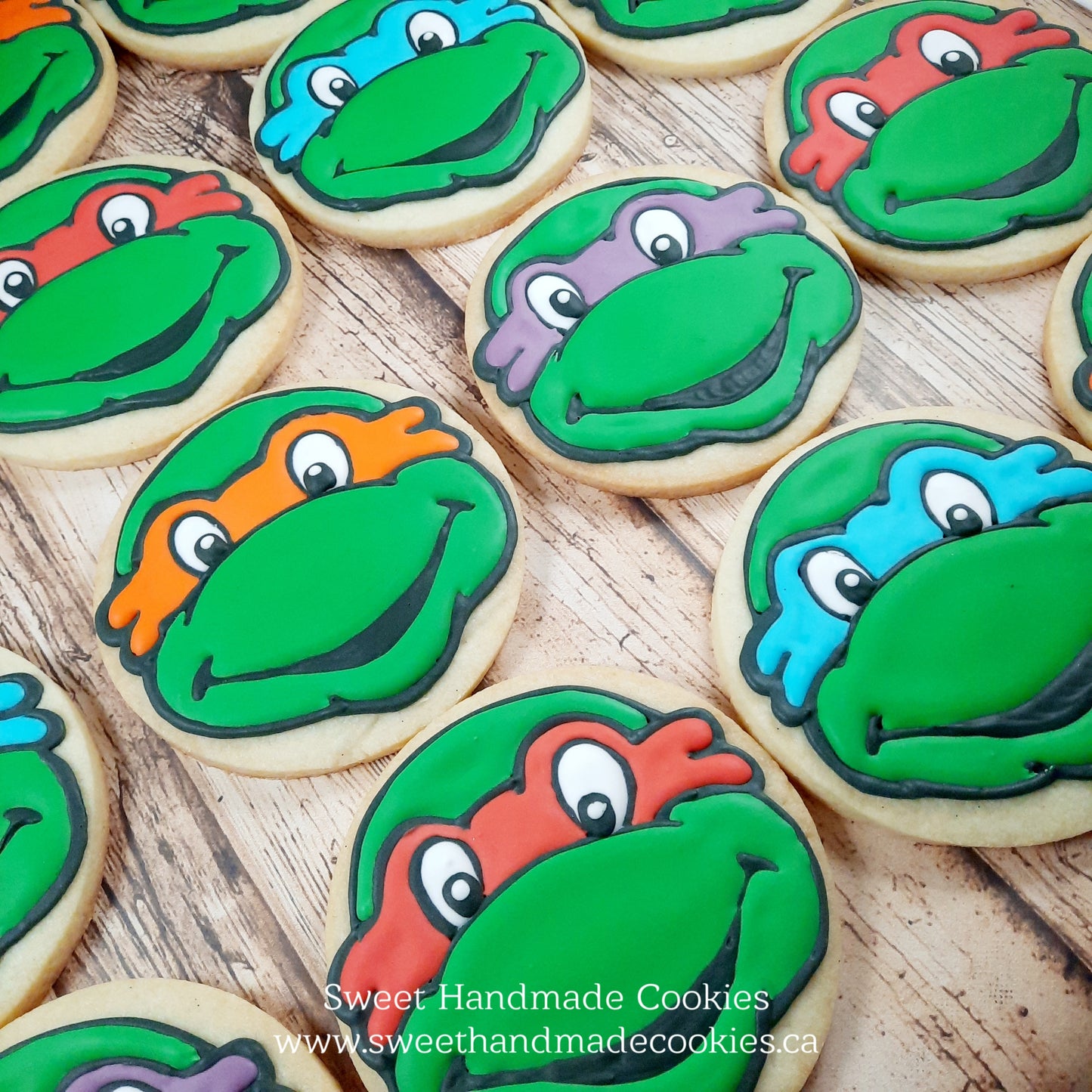 Ninja Turtle Cookies