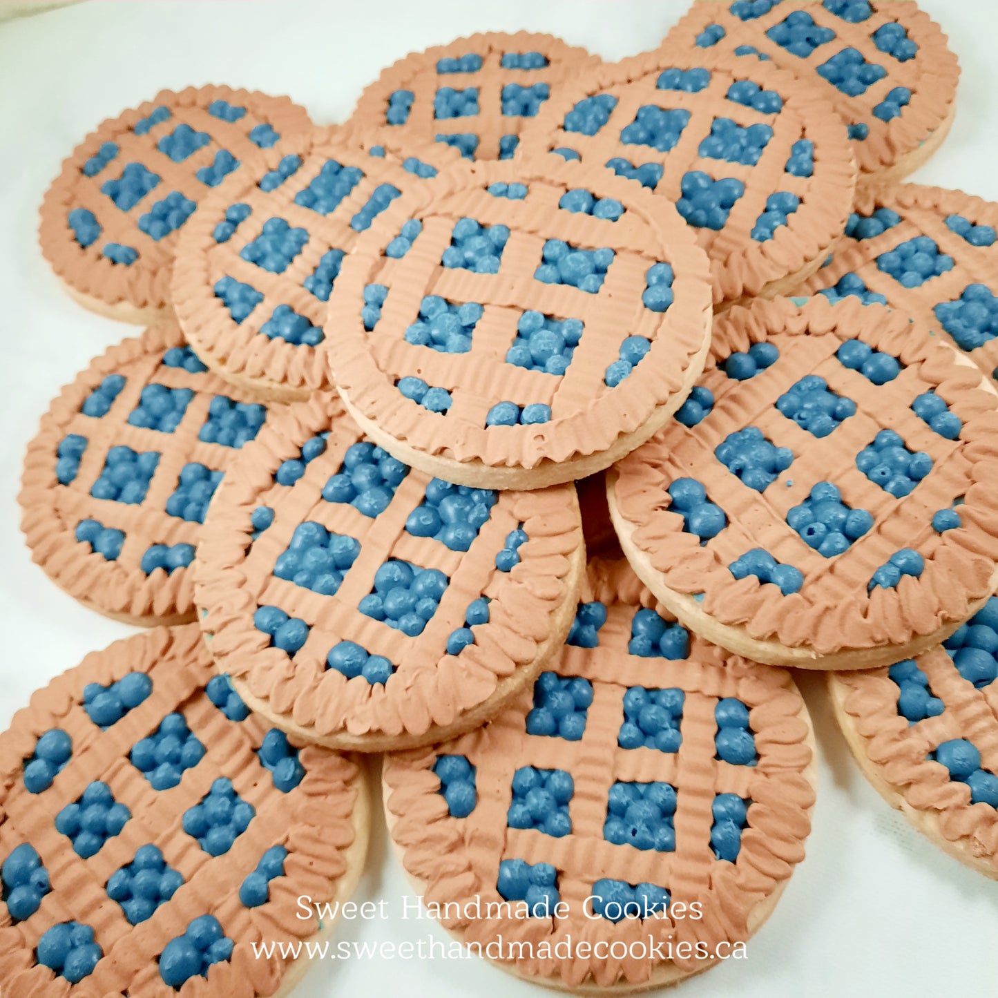 Blueberry Pie Cookies
