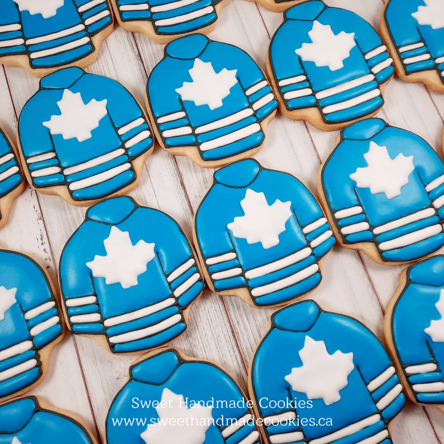 Hockey Jersey Cookies