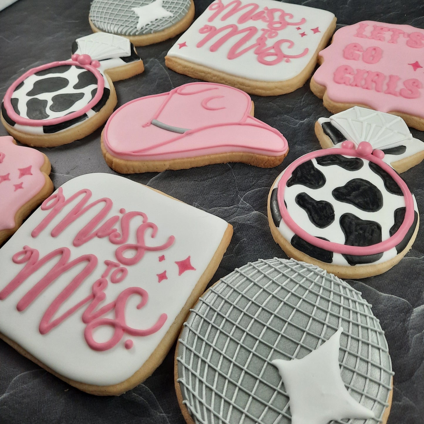 Bachelorette Cookies - Cowgirl Disco