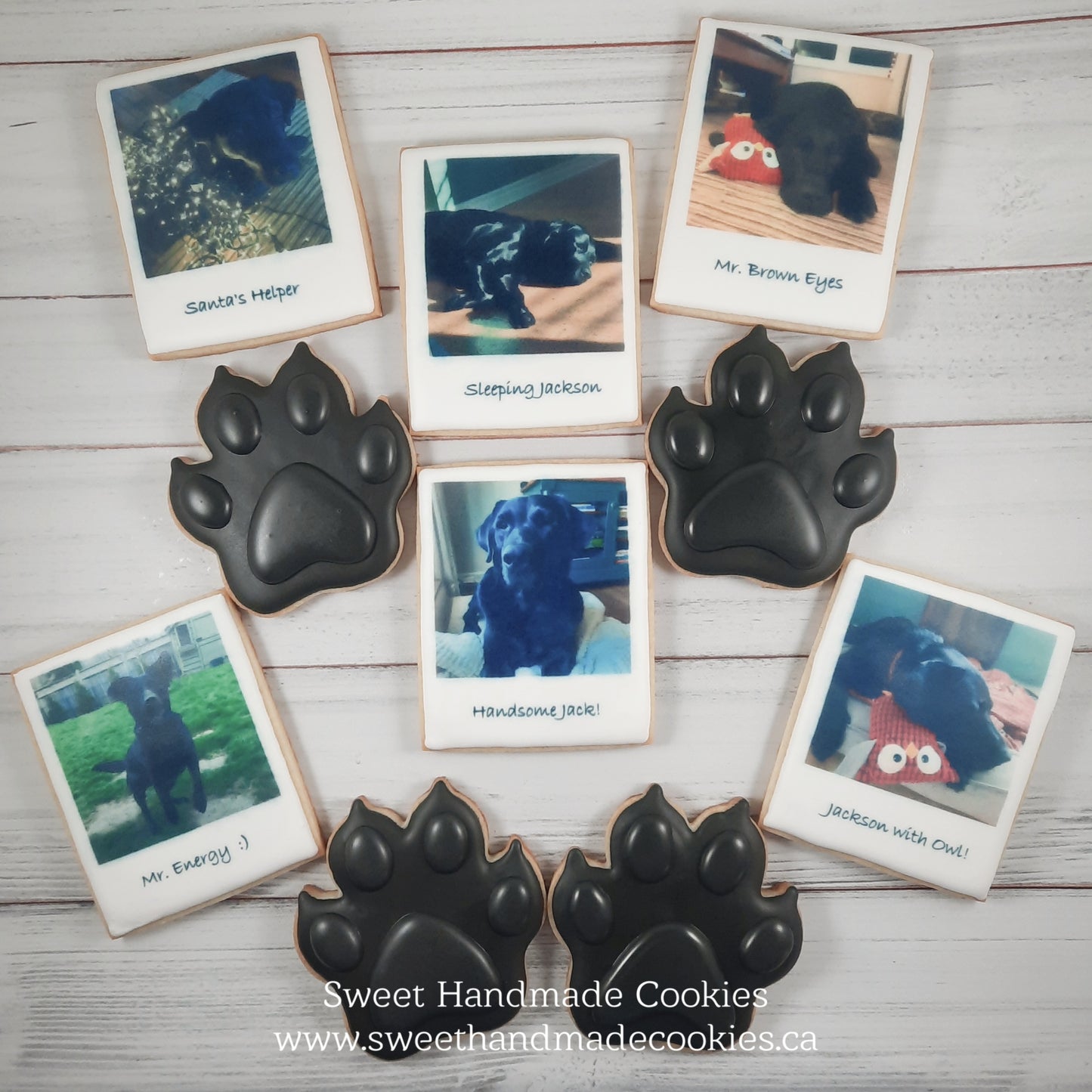 Polaroid Photo Cookies