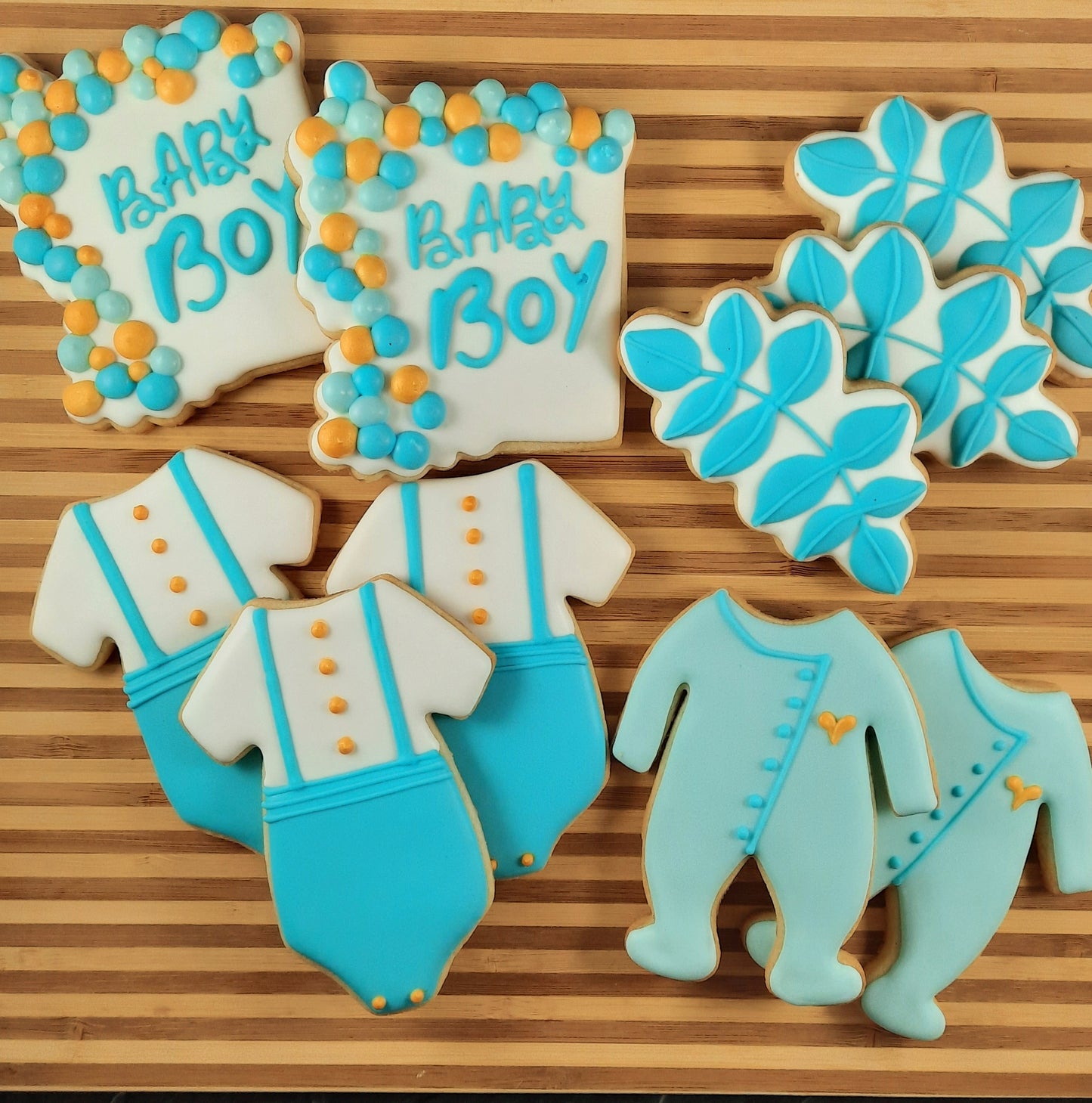 Baby Shower Cookies - Baby Boy