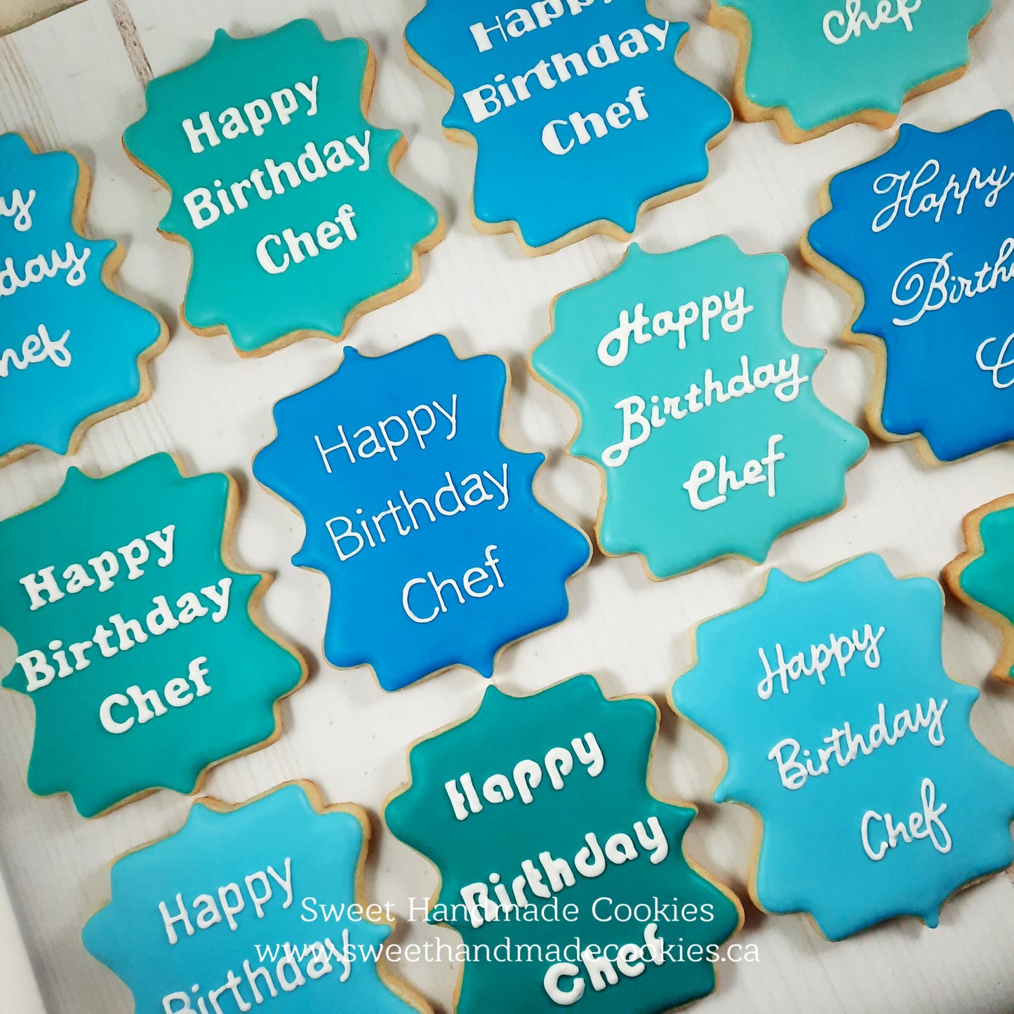 Happy Birthday Chef Cookies
