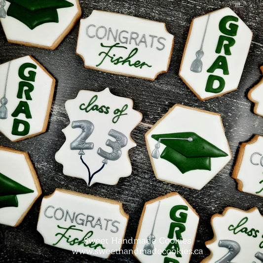 Graduation Cookies for Fisher