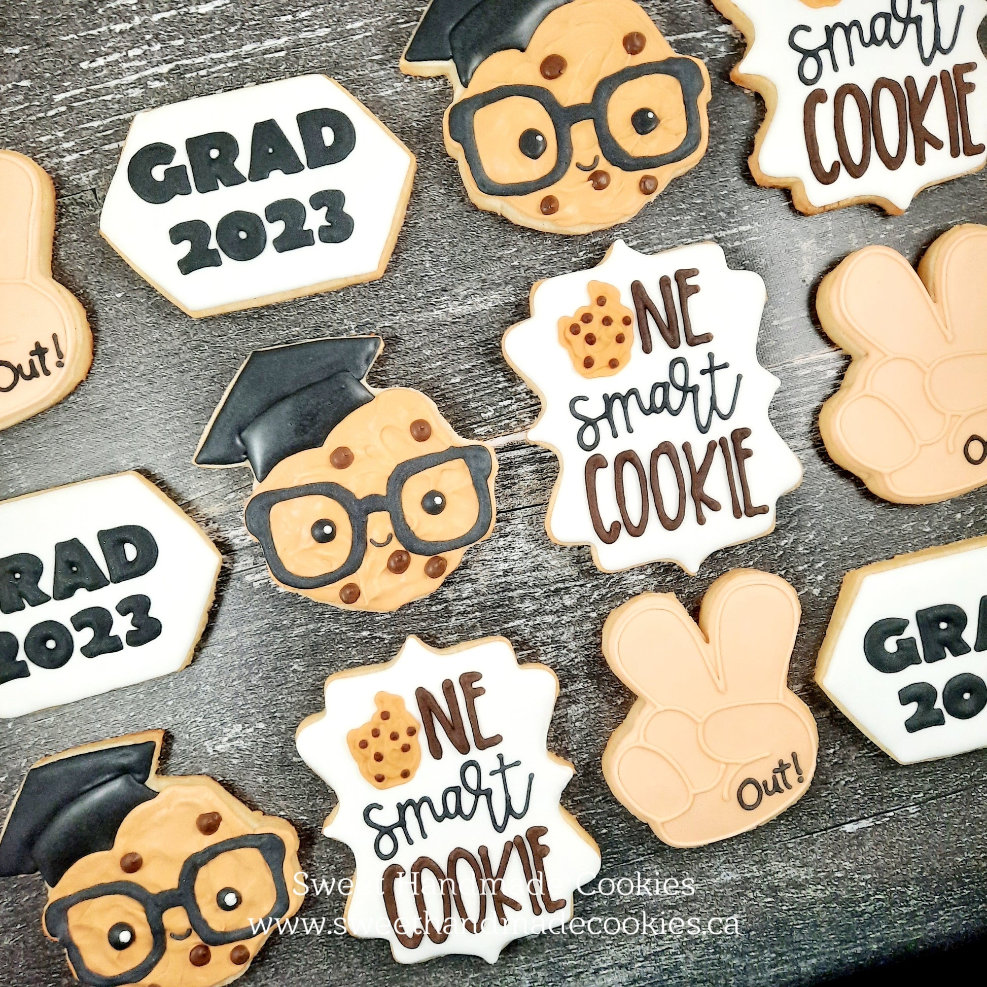 graduation-cookies-one-smart-cookie-sweet-handmade-cookies for One Smart Cookie Graduation Free Printable Graduation Cookies - One Smart Cookie – Sweet Handmade Cookies for One Smart Cookie Graduation Free Printable