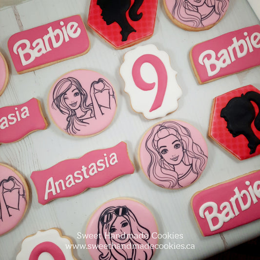 Barbie Birthday Cookies