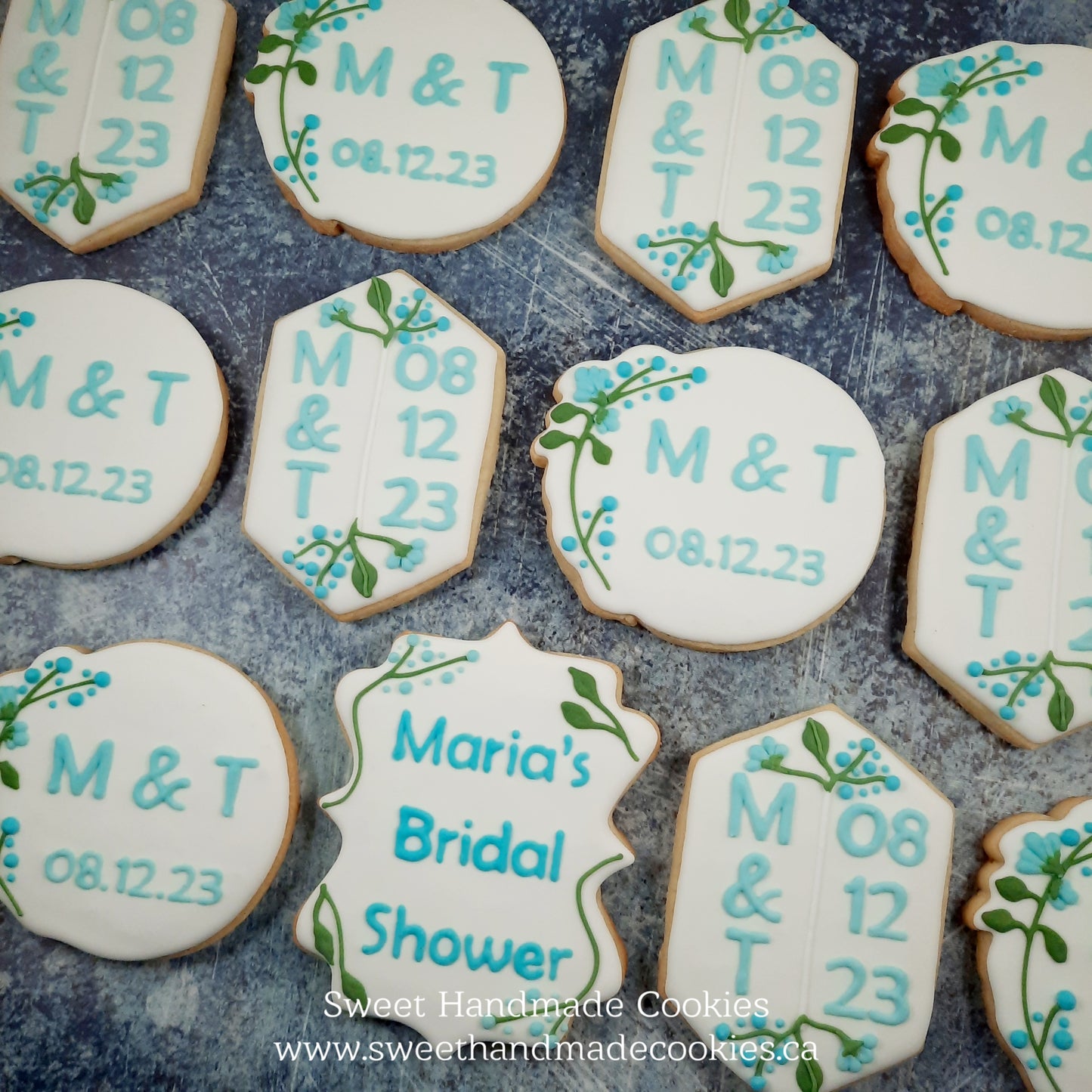 Bridal Shower Cookies - Maria's Bridal Shower