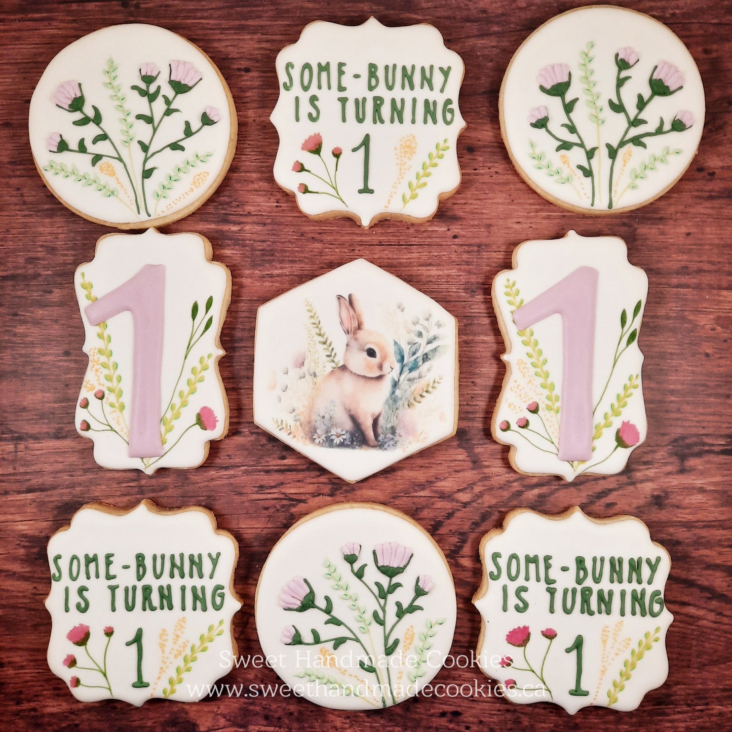 Somebunny is Turning 1 Cookies