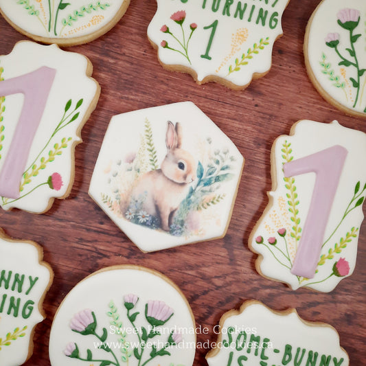 Somebunny is Turning 1 Cookies