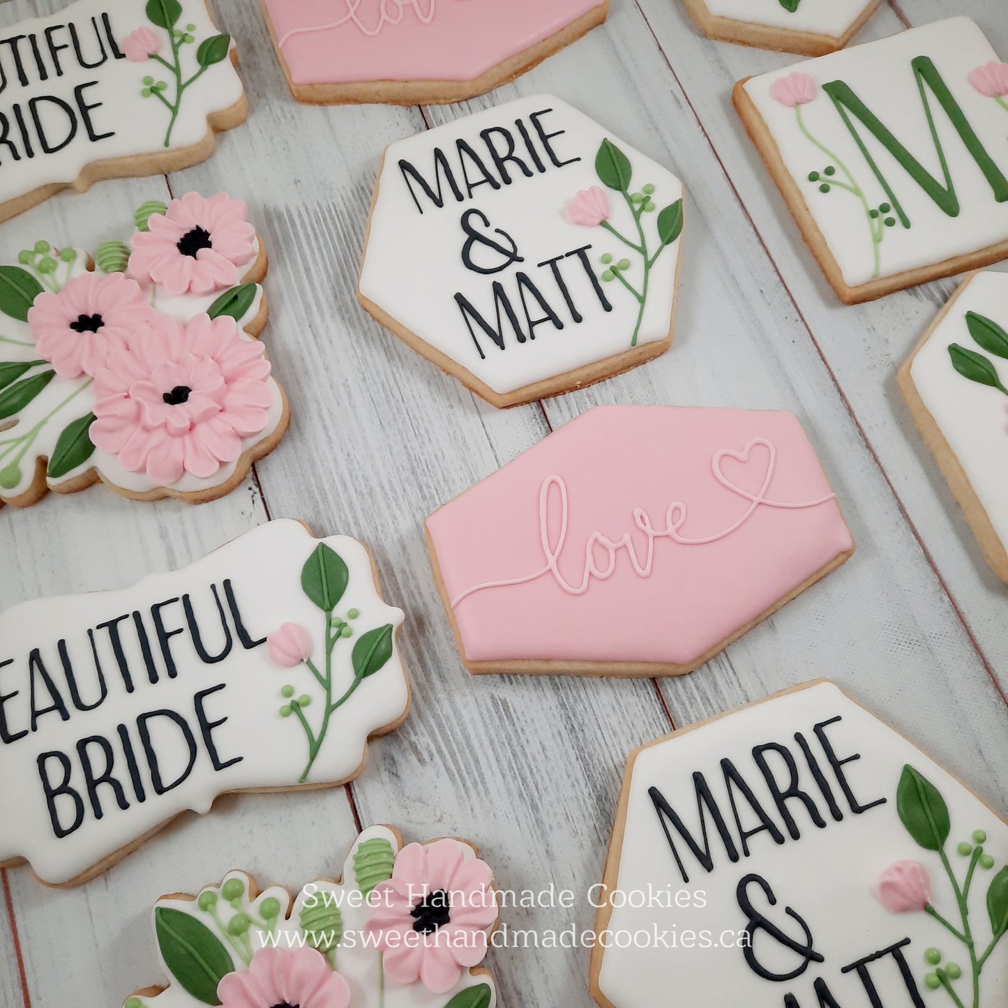 Bridal Party Cookies