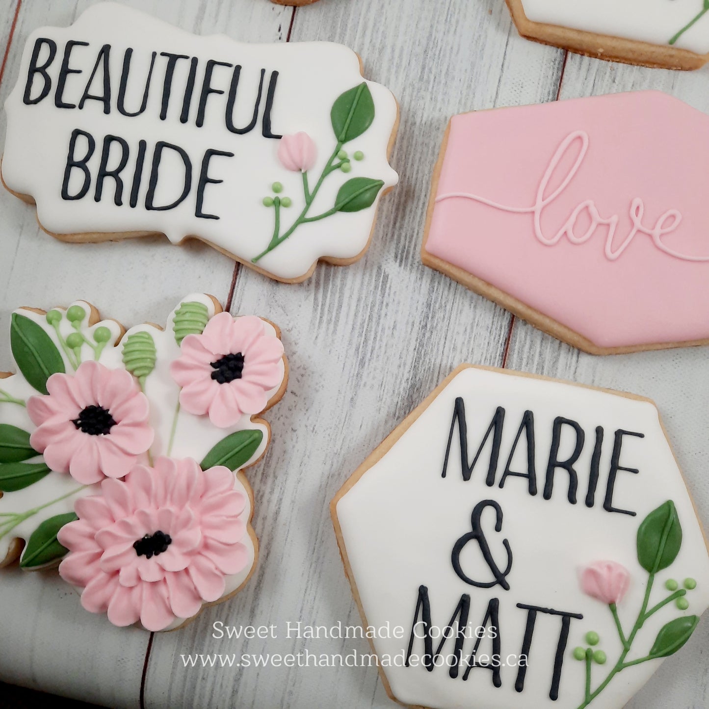 Bridal Party Cookies