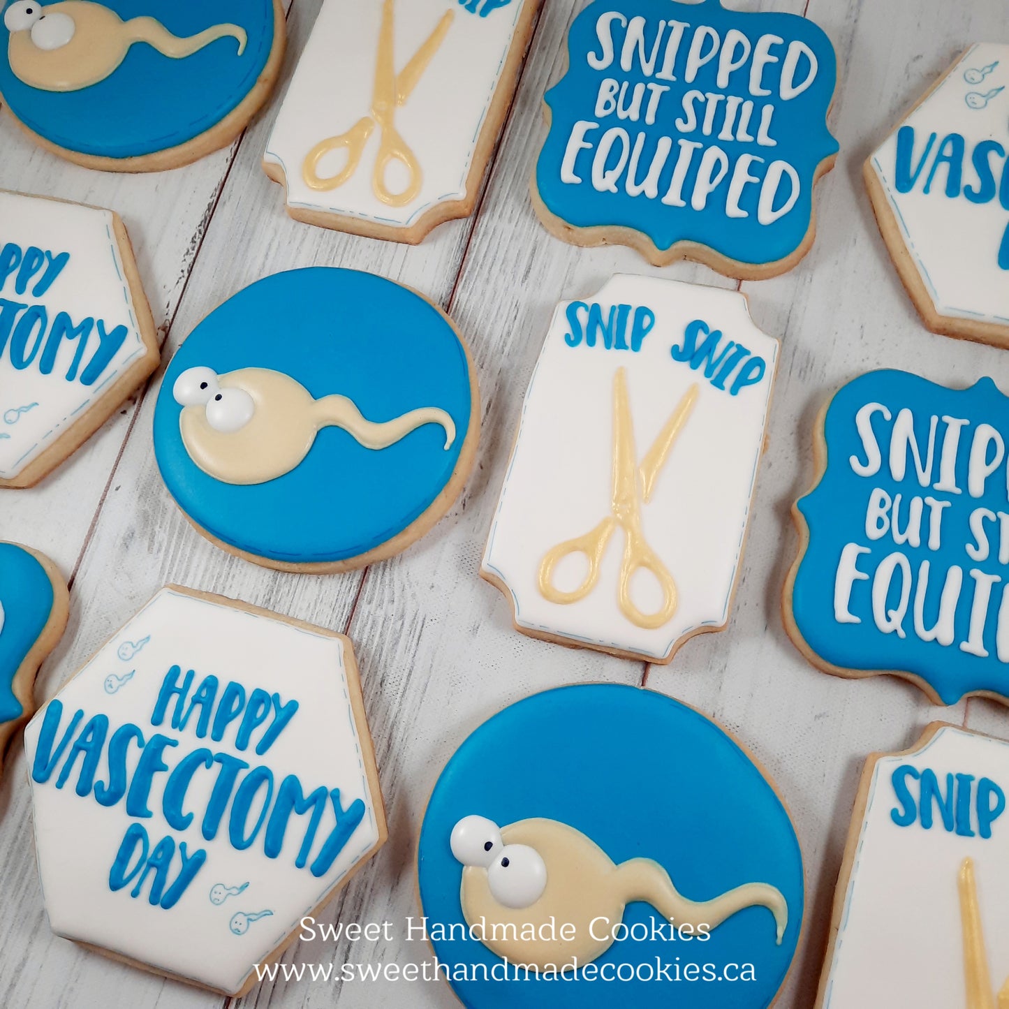 Vasectomy Cookies - Happy Vasectomy Day