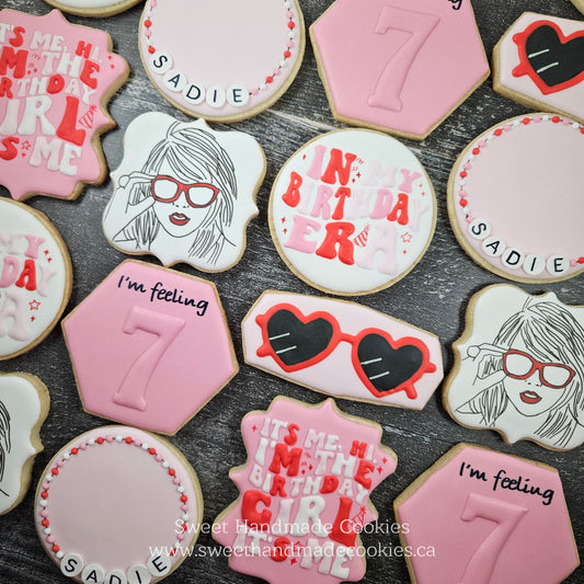 Taylor Swift Cookies for Sadie