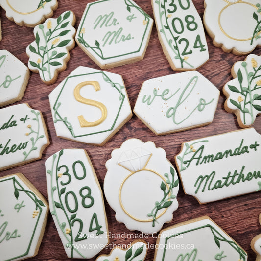 Wedding Cookies - Amanda & Matthew