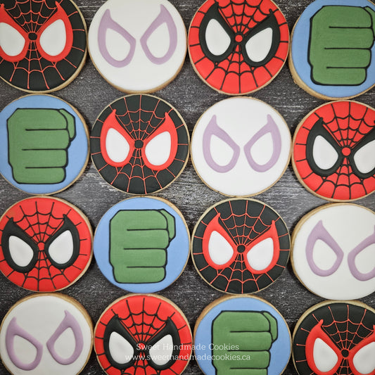 Spidey & Friends Cookies