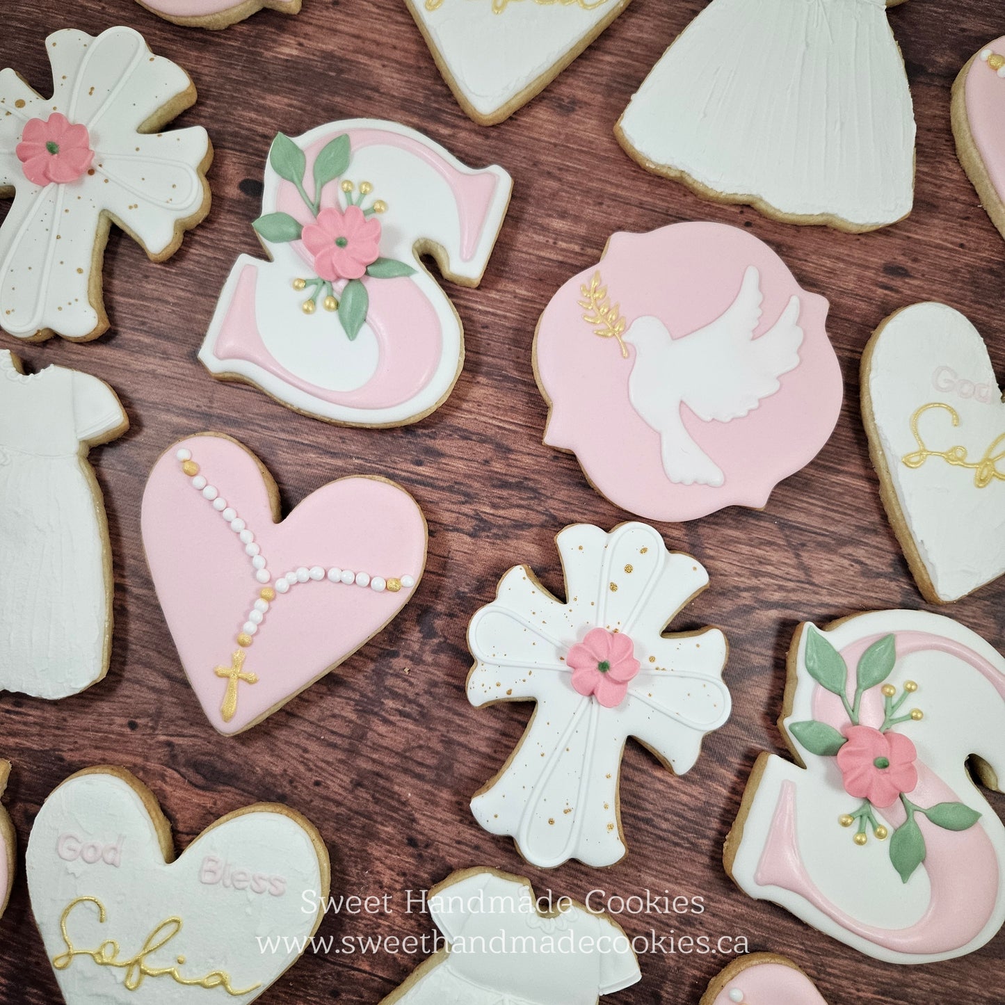 Baptism Cookies for Sofia