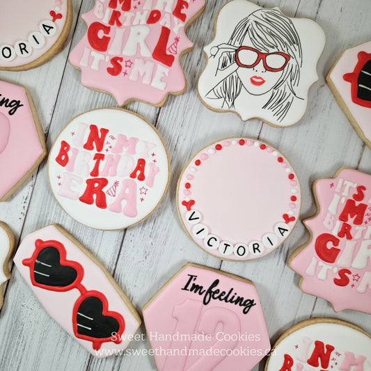 Taylor Swift Cookies for Victoria