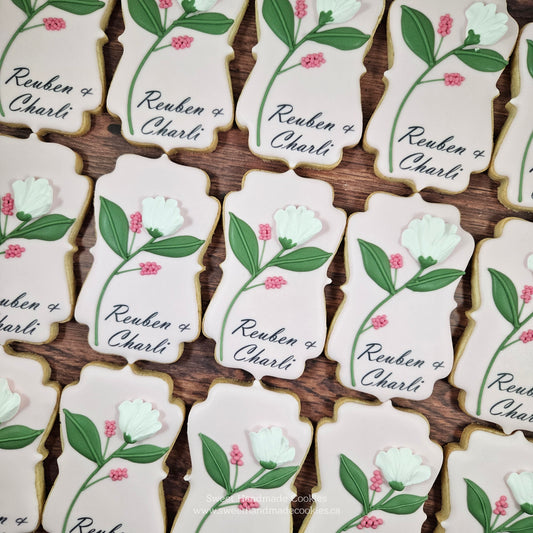 Bridal Shower Cookies - Reuben and Charli